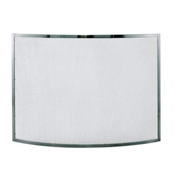Uniflame Fireplace Screen, 41 in W 31 in H, Pewter S-1613 - main